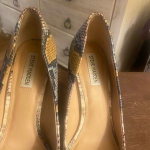 Steve Madden VALA NATURAL/BLUE